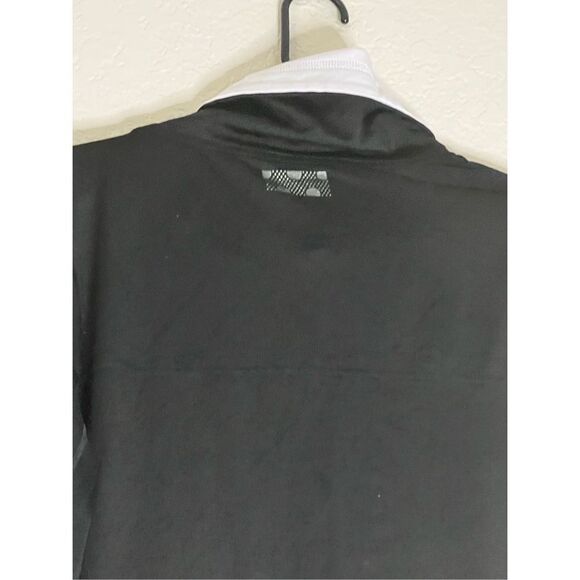 PINK Victorias Secret Shirt  L  Adult Black Pullover Cowl Neck Pockets - Picture 3 of 4